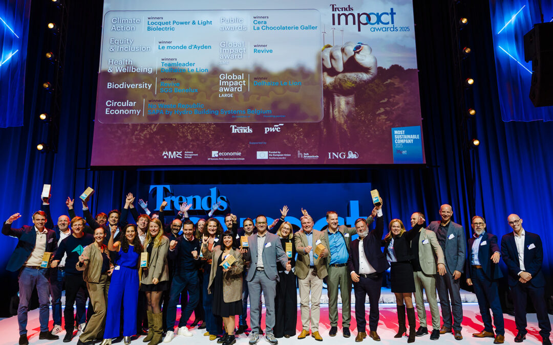 Revive wins the Trends Impact Award for biodiversity and the Trends Global Impact Award (SME)